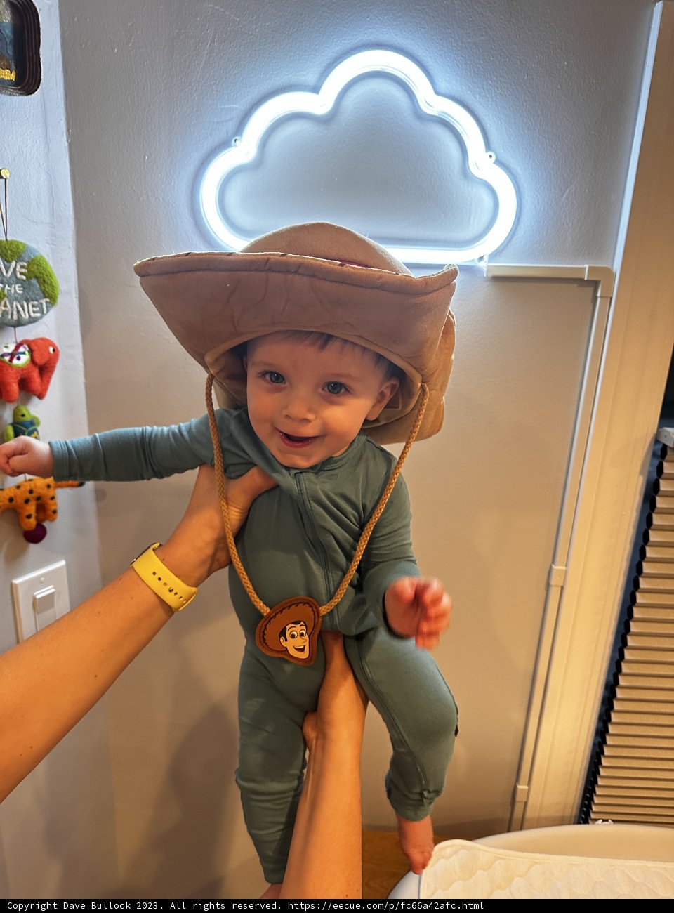 Little Cowboy in the Bedroom
