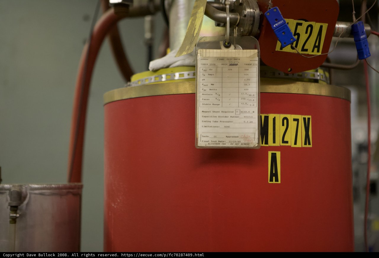 The Industrial Beauty of a Red Gas Tank