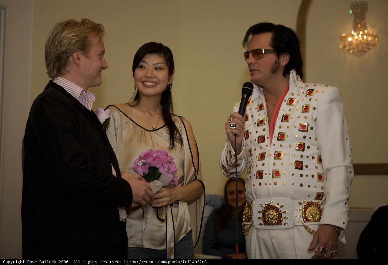 The King of Rock 'n' Roll Ties the Knot