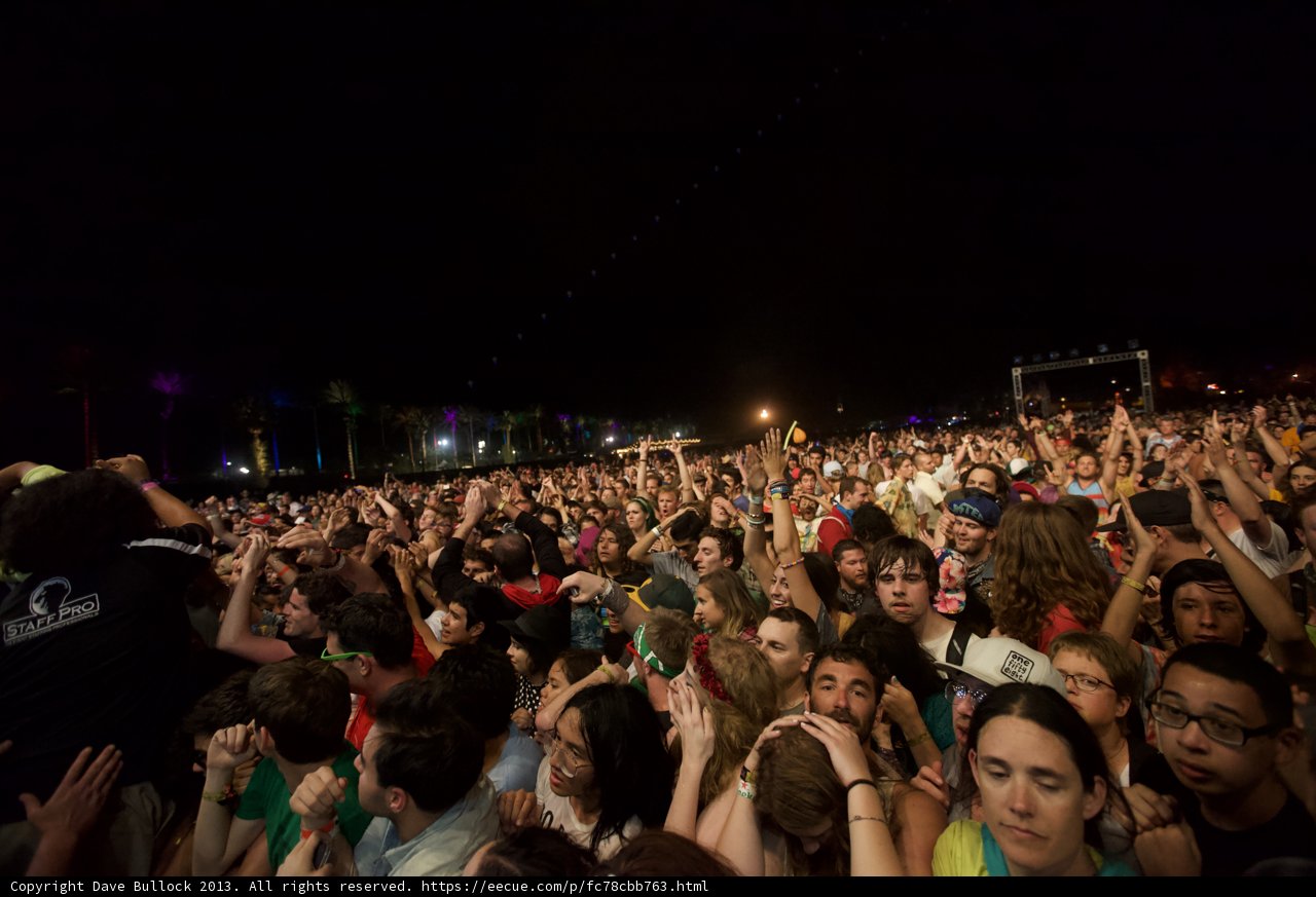 Nightlife at Coachella Concert