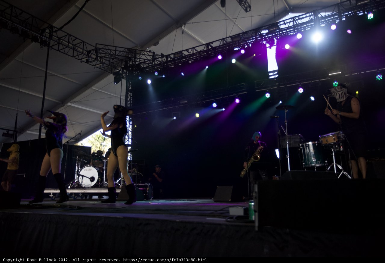 Rocking the Stage at Coachella 2012