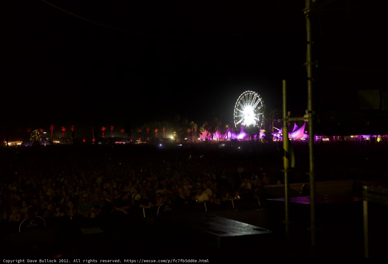 Nighttime Fun at Coachella Fairground