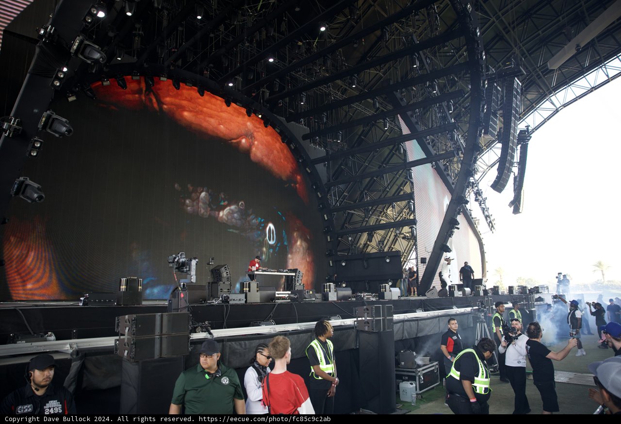 Backstage Buzz at Coachella 2024: Preparing for the Show