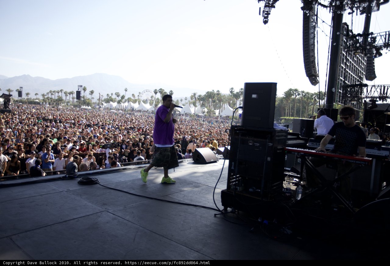 David Jude Jolicoeur Rocks Coachella Stage