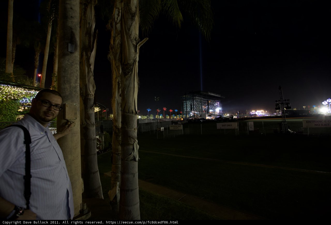 Nighttime Oasis