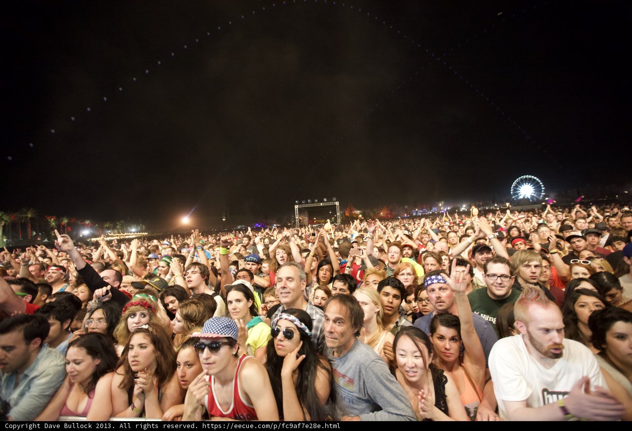 Coachella Night Sky Concert
