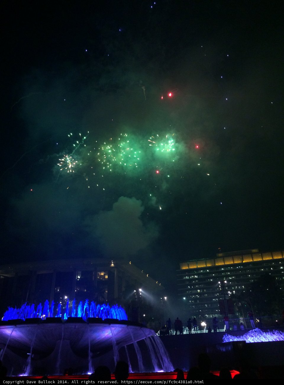 Spectacular Fireworks Display at Civic Center Mall