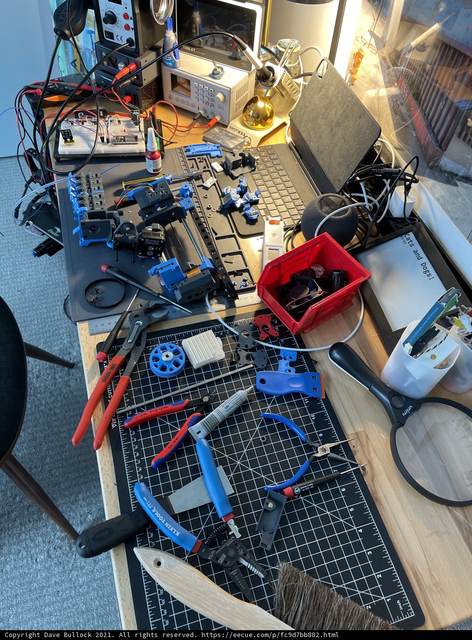 Tool Table in San Francisco Factory