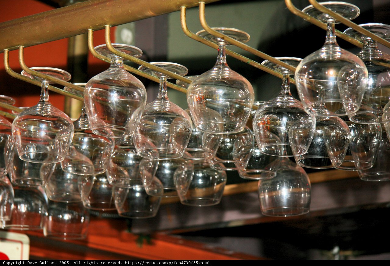Hanging Wine Glasses