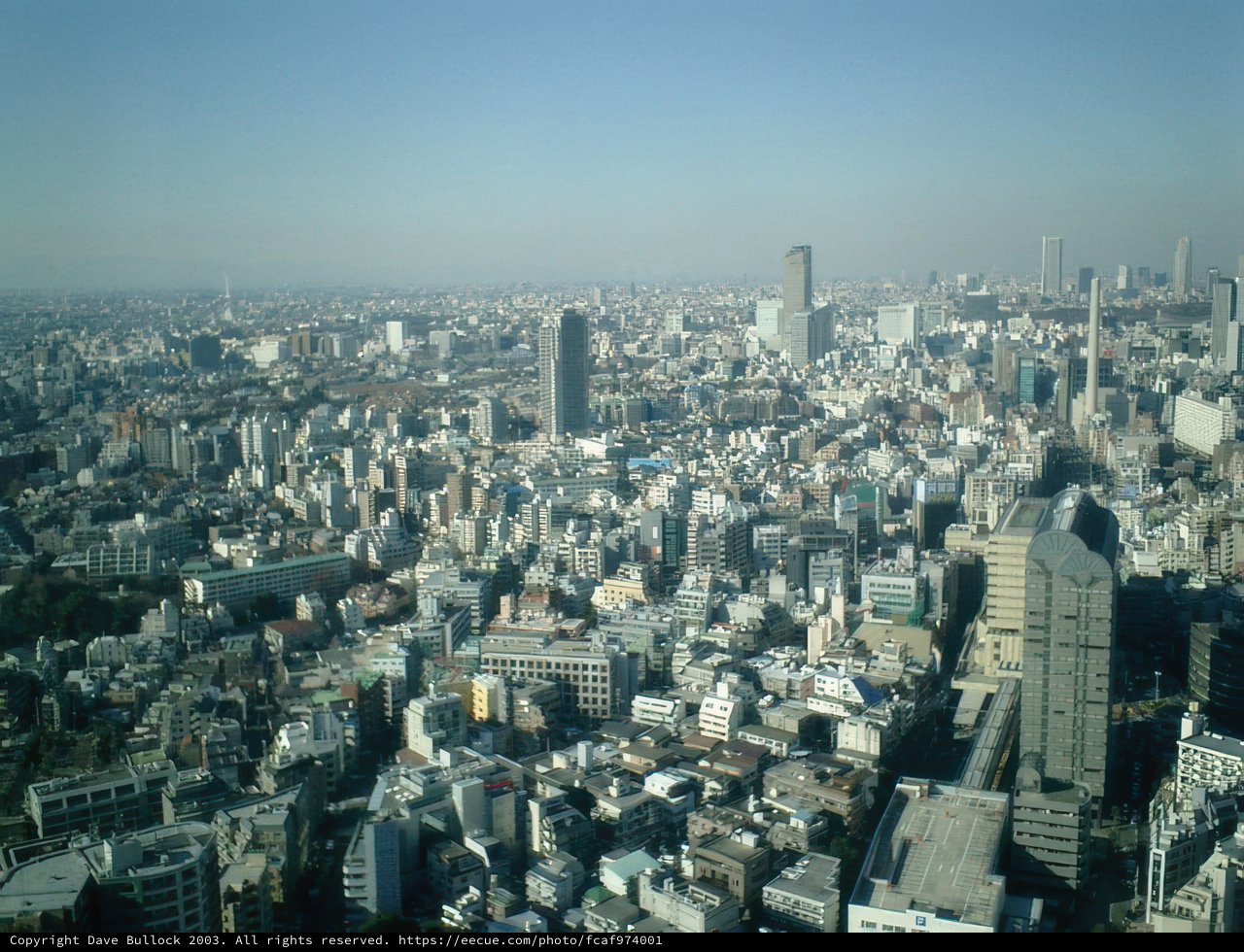 Urban Metropolis from the Top
