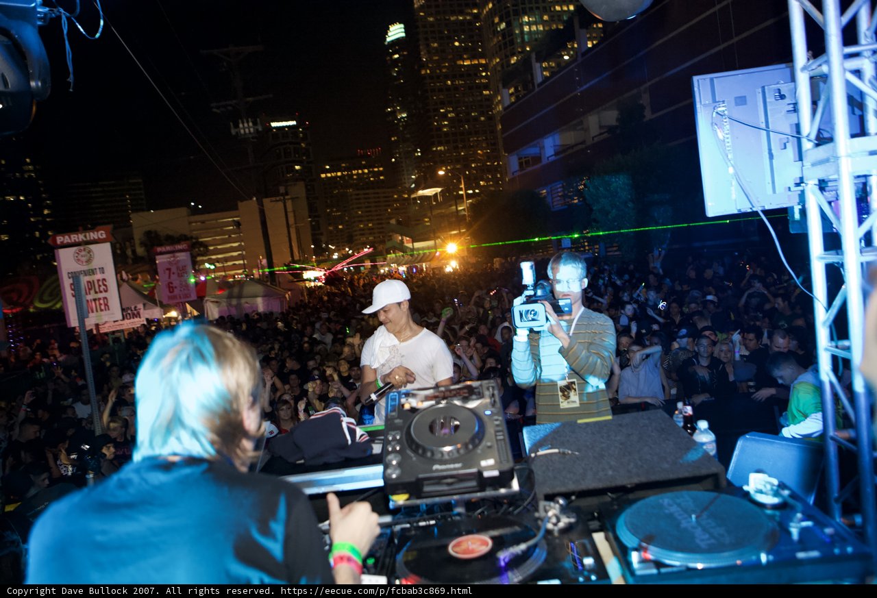 Nightclub Deejay Rocks the Crowd