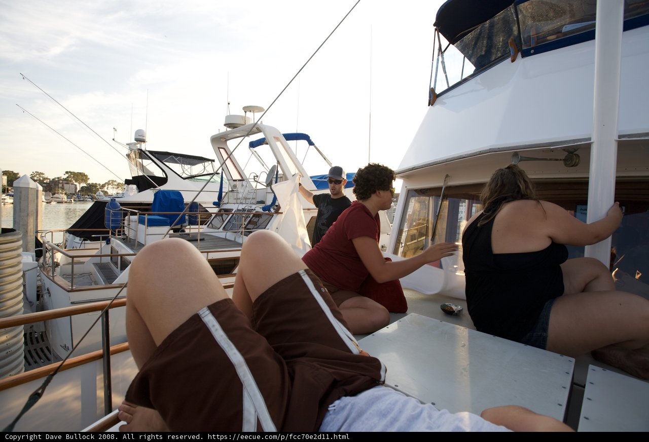 Relaxing on the Waterfront