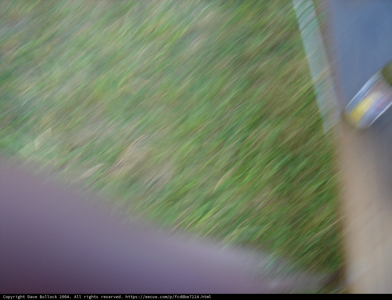 Blurry Skateboarder in Motion