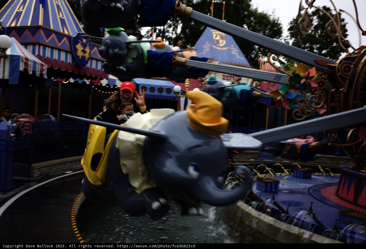 Magical Carousel Ride at Disneyland