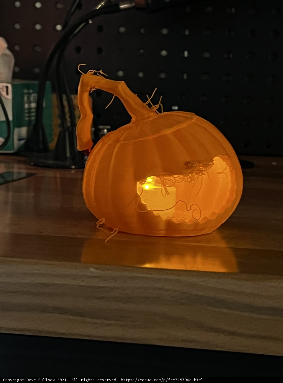 Festive Pumpkin Light