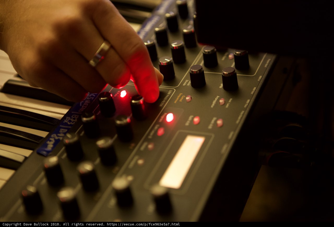Red-Lit Keyboard Performance