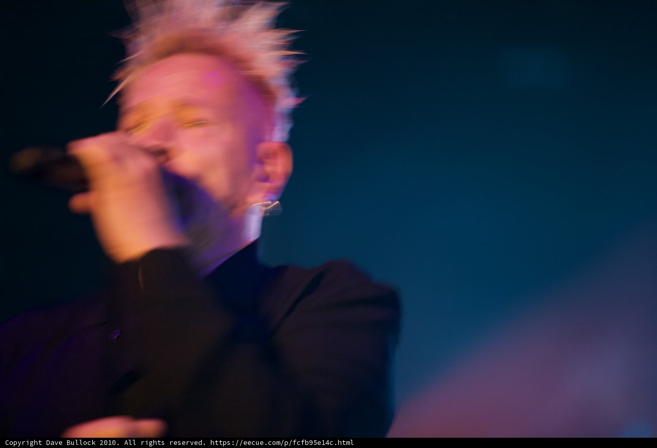 Mohawk Man Rocks the Mic