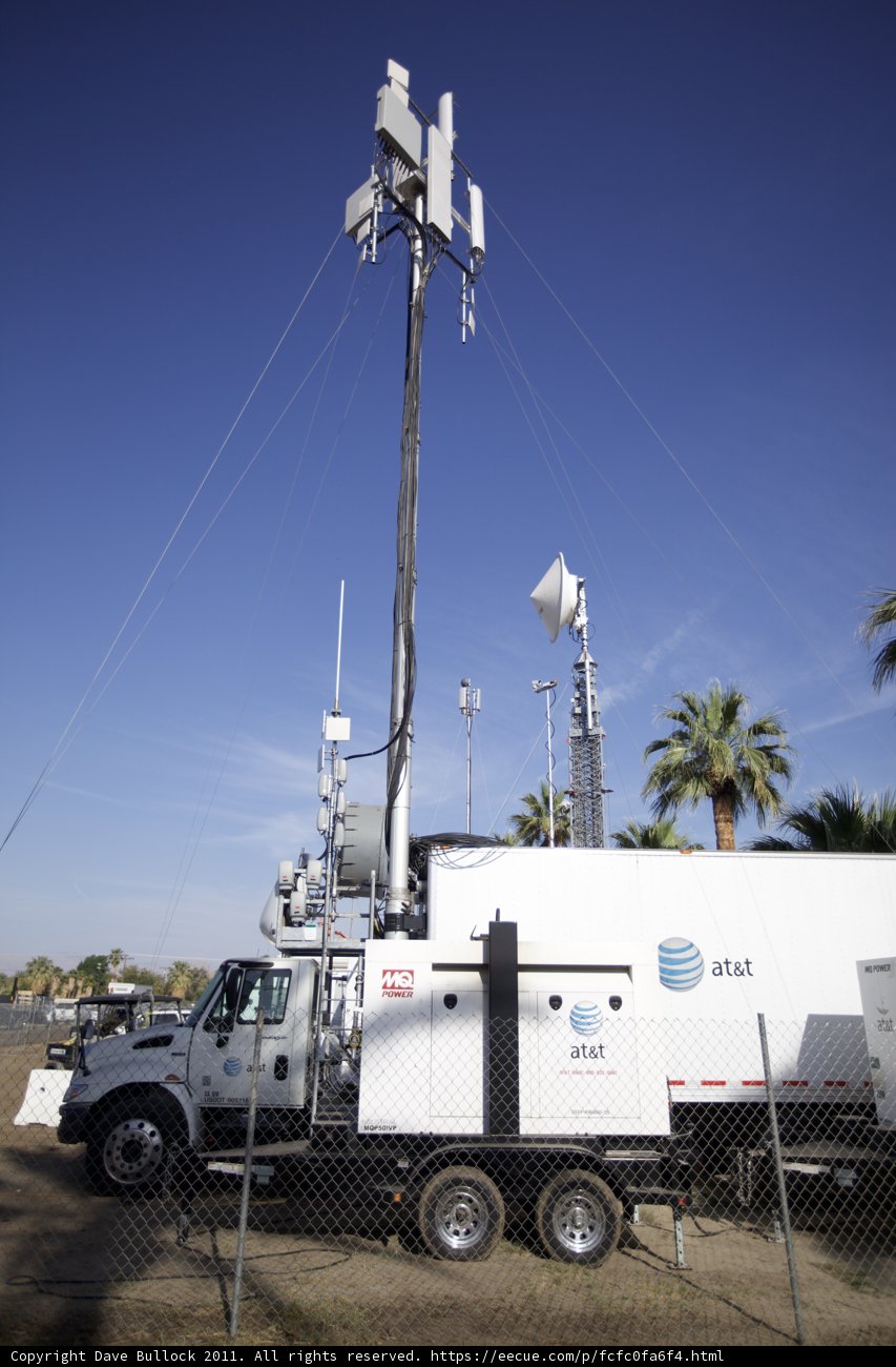 Truck with Antenna