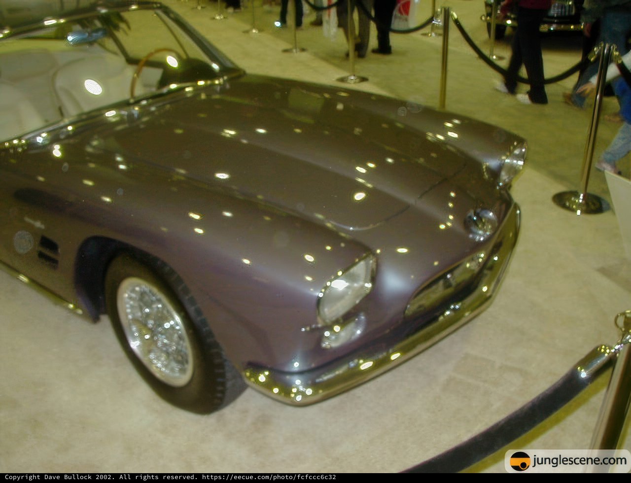 Classic Convertible on Display at LA Auto Show