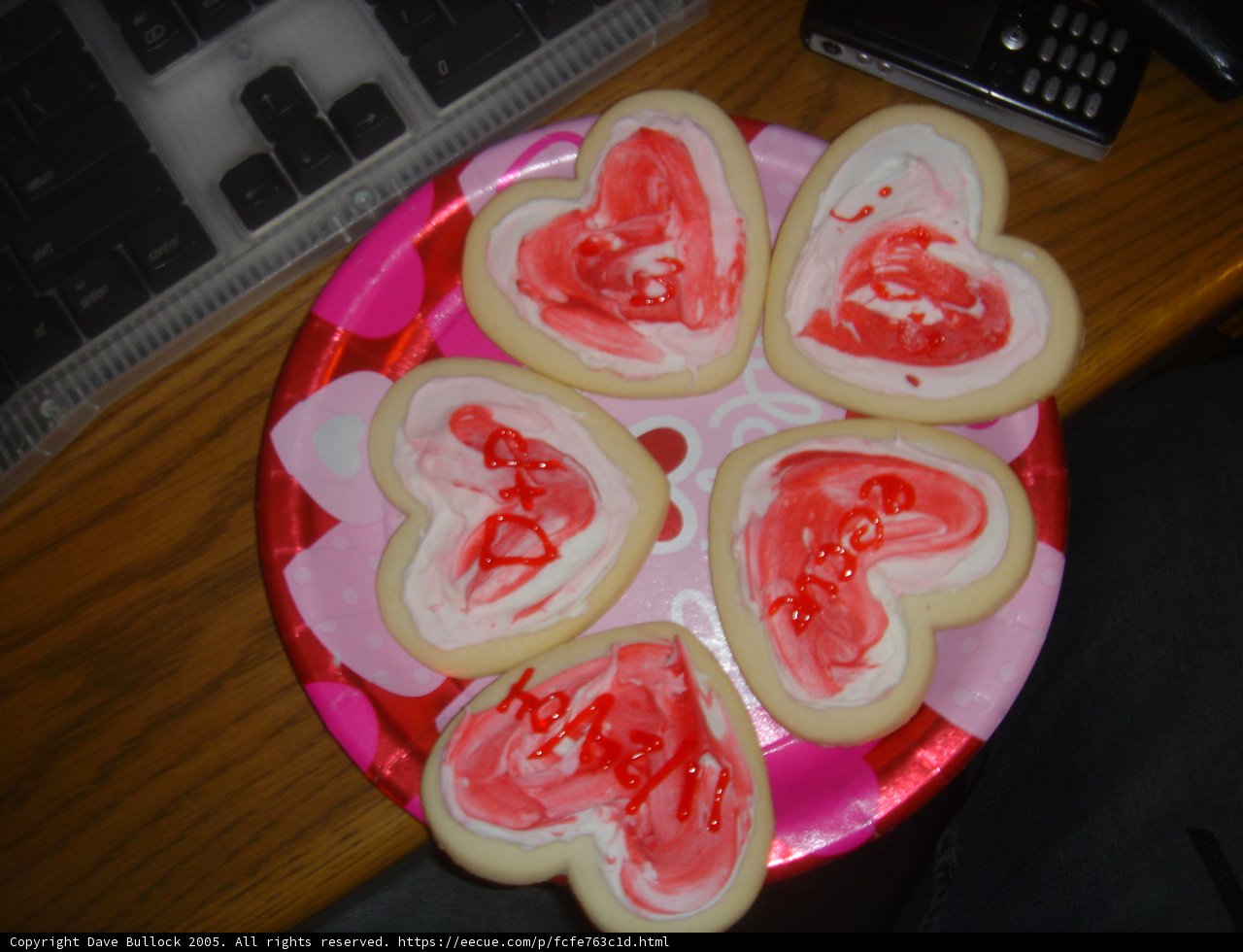Heart-Shaped Cookies for Valentine's Day