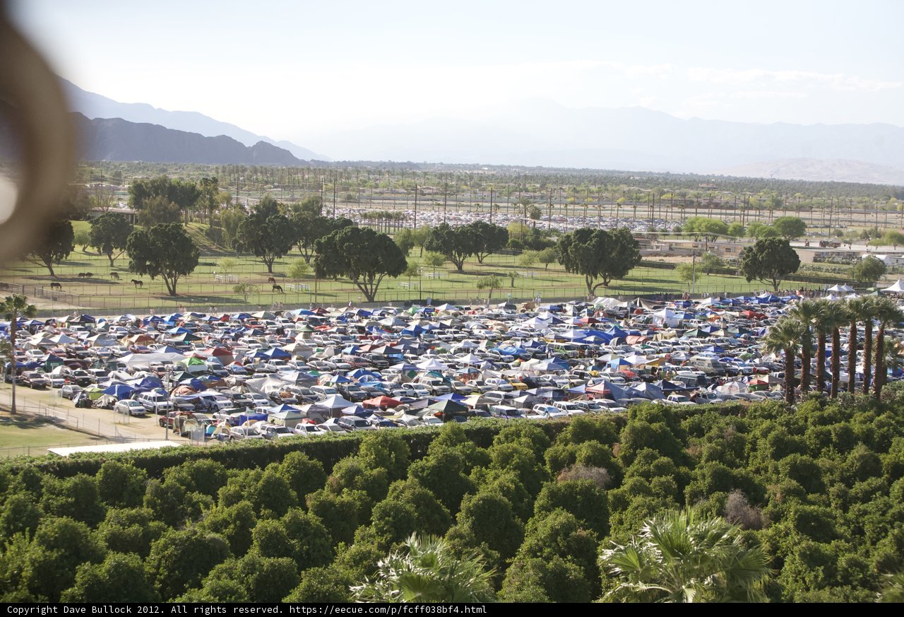 Parking Chaos at Coachella