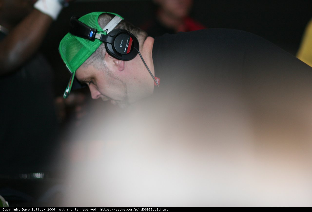 Green hat and sunglasses in the office