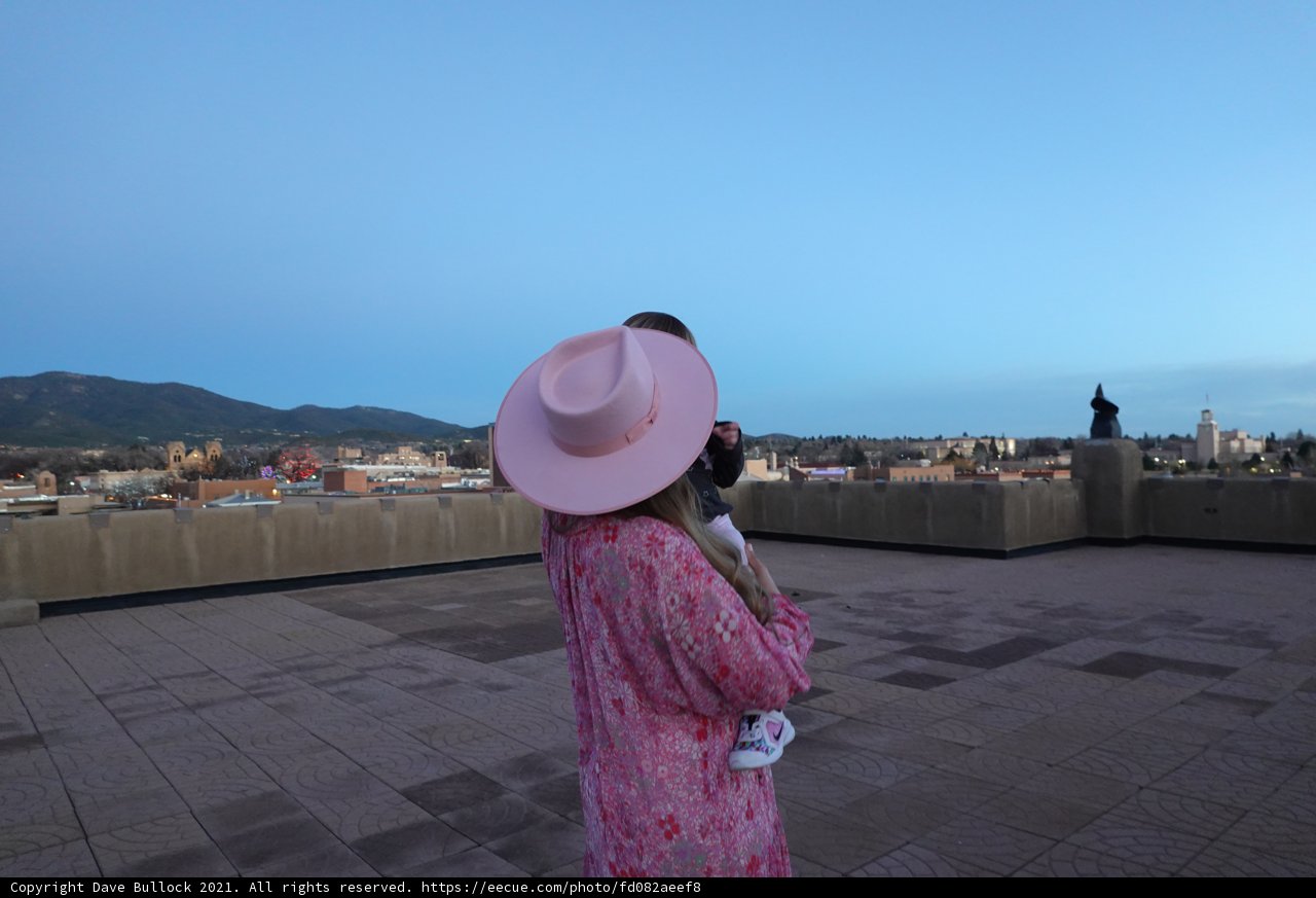 Pretty in Pink on the Roof