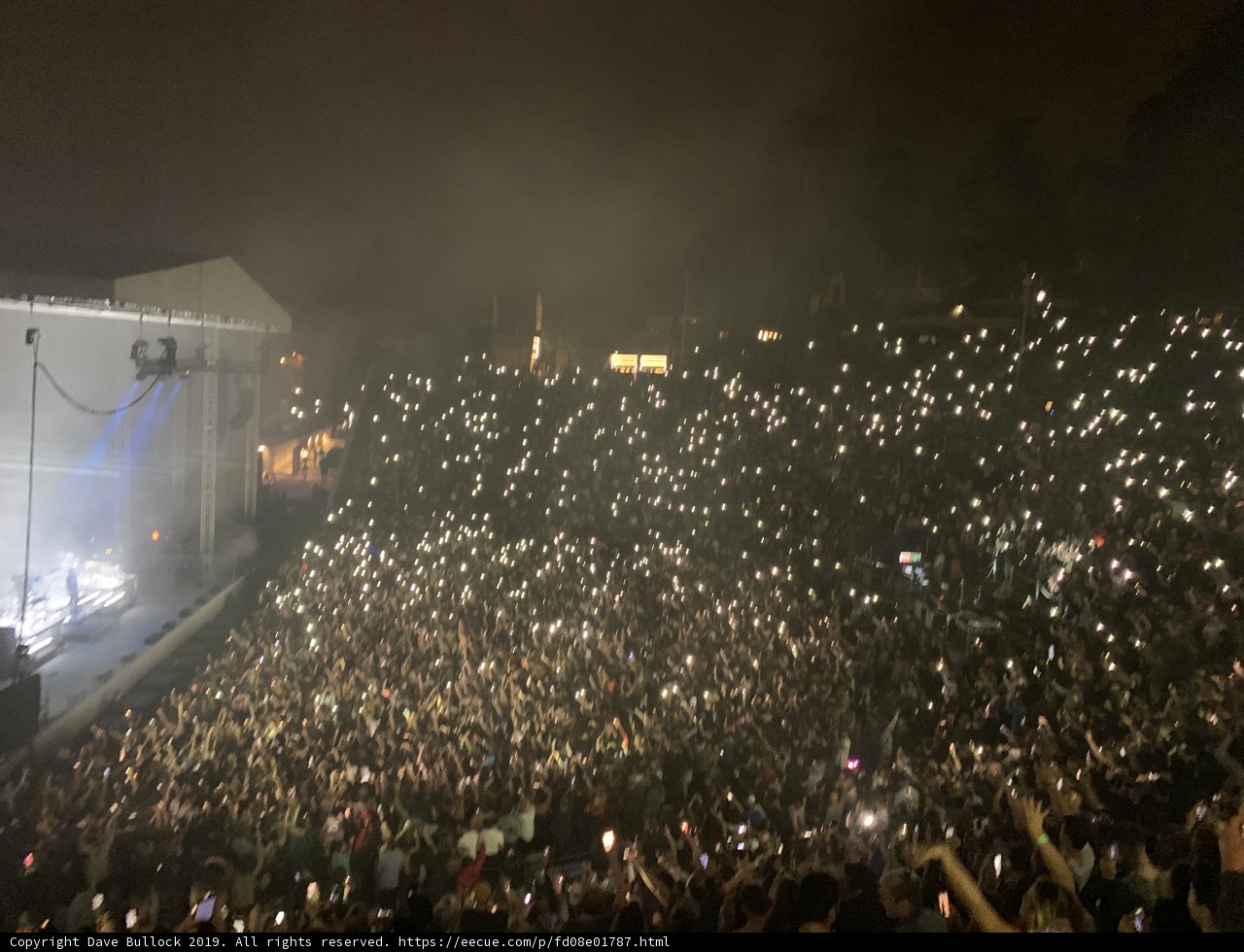 Lights Up at The Greek