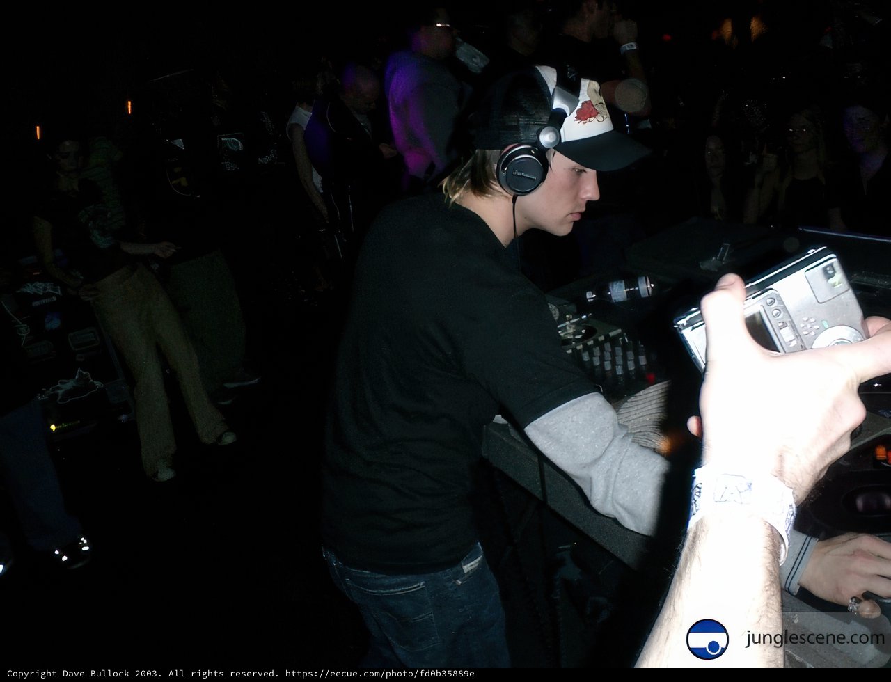 DJ at Nightclub