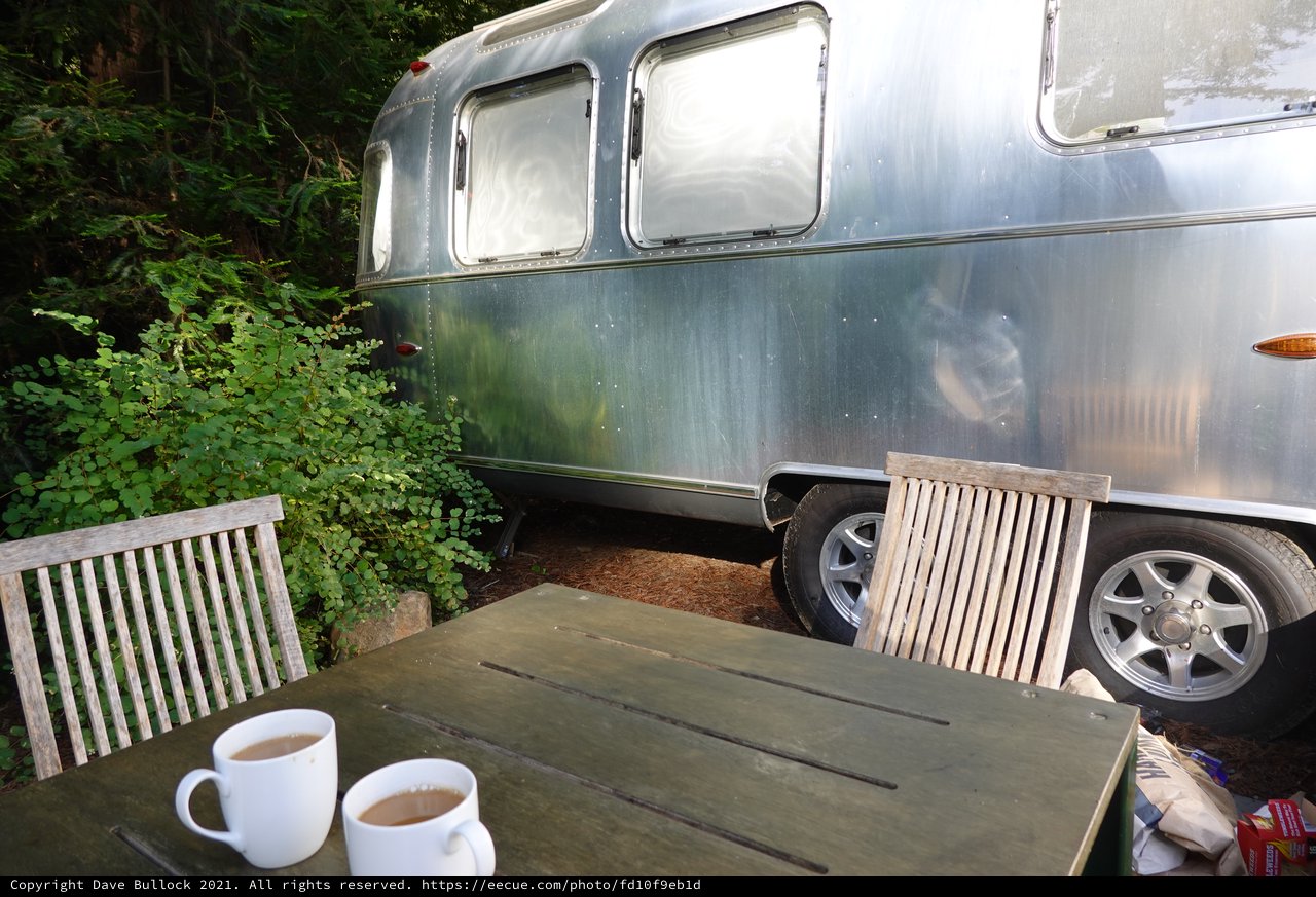 Coffee Break by Vintage Airstream Trailer