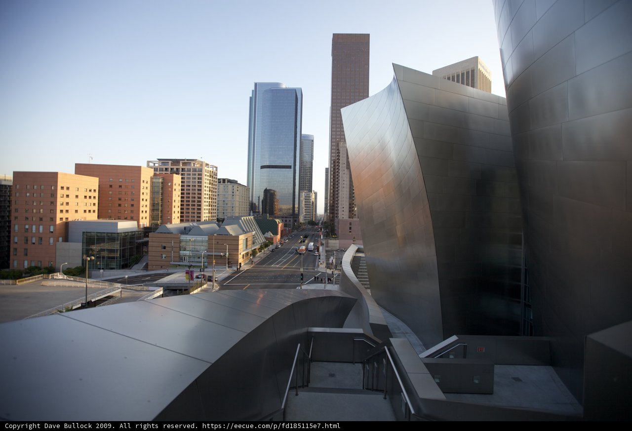 Walt Disney Concert Hall in the Heart of Metropolis