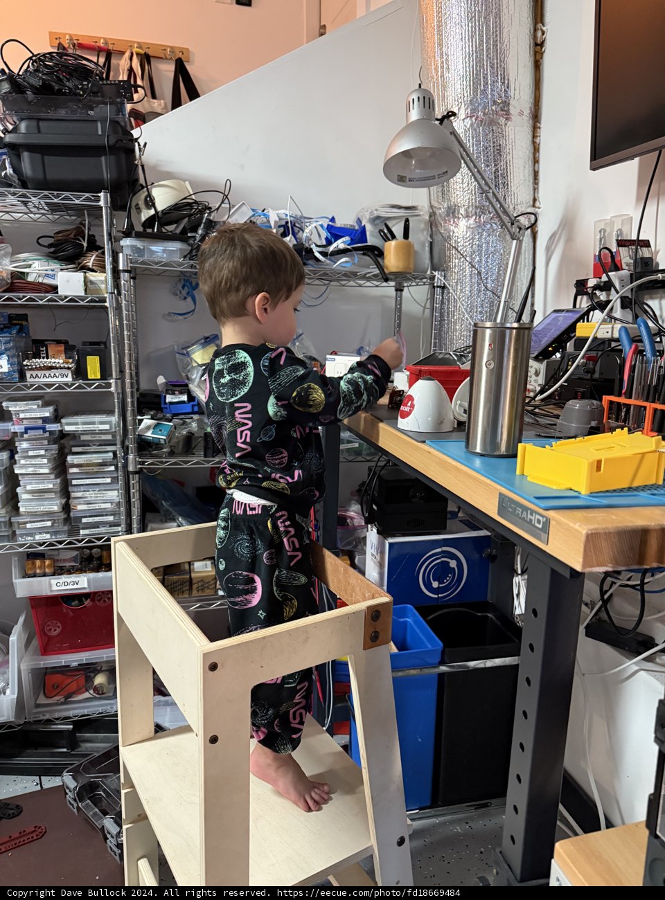 Little Inventor at Work