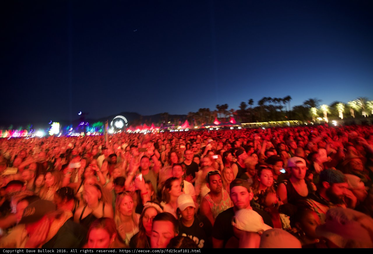 Urban Night Life at Coachella Festival