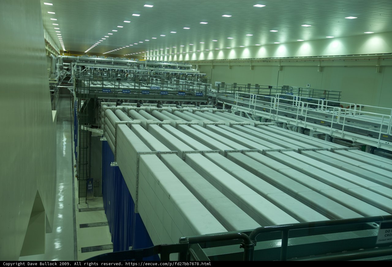 Industrial Warehouse with Rows of Shelves