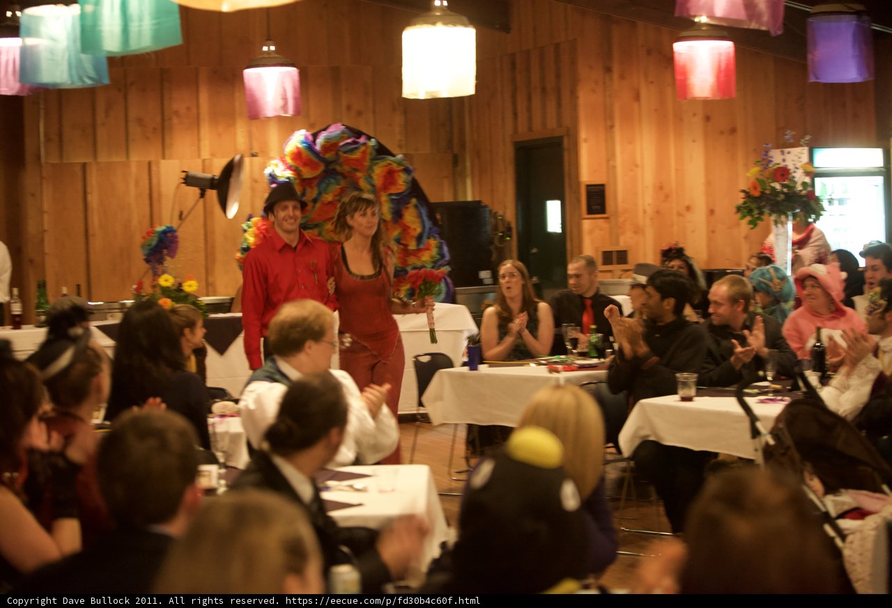 The Wickstroms' Wedding Reception at The Restaurant