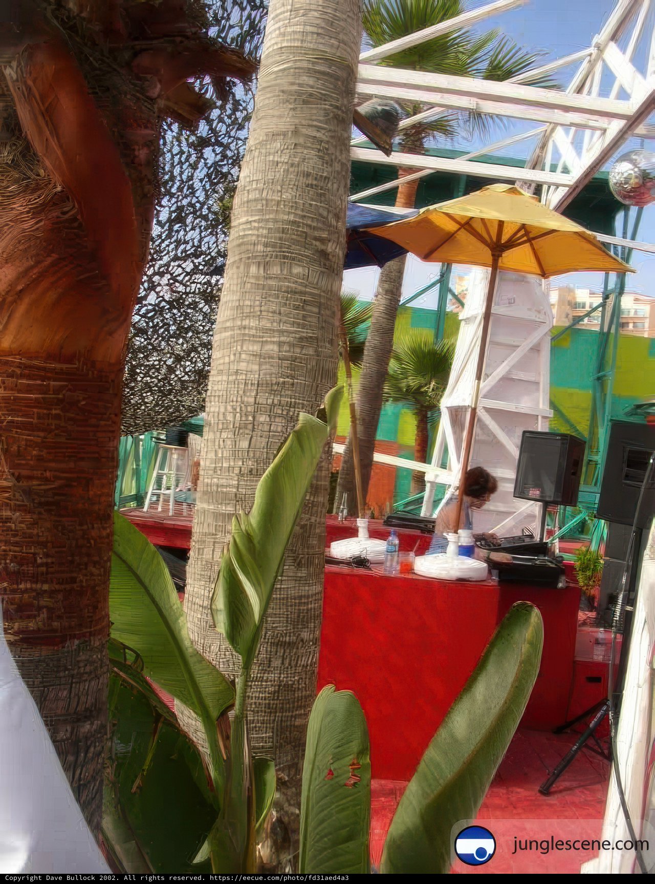Relaxing at the Resort