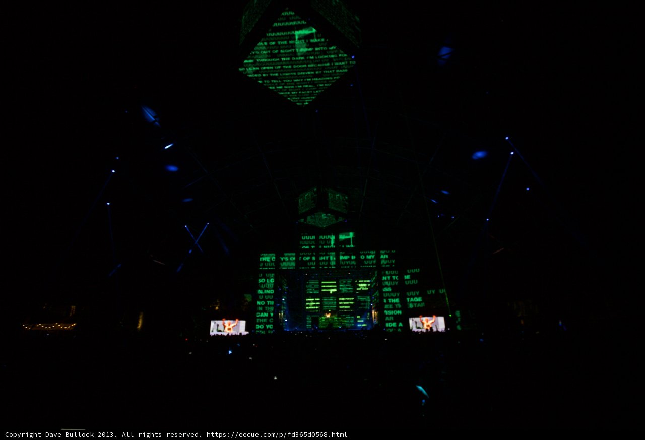 Green Lights and Big Screens at Coachella