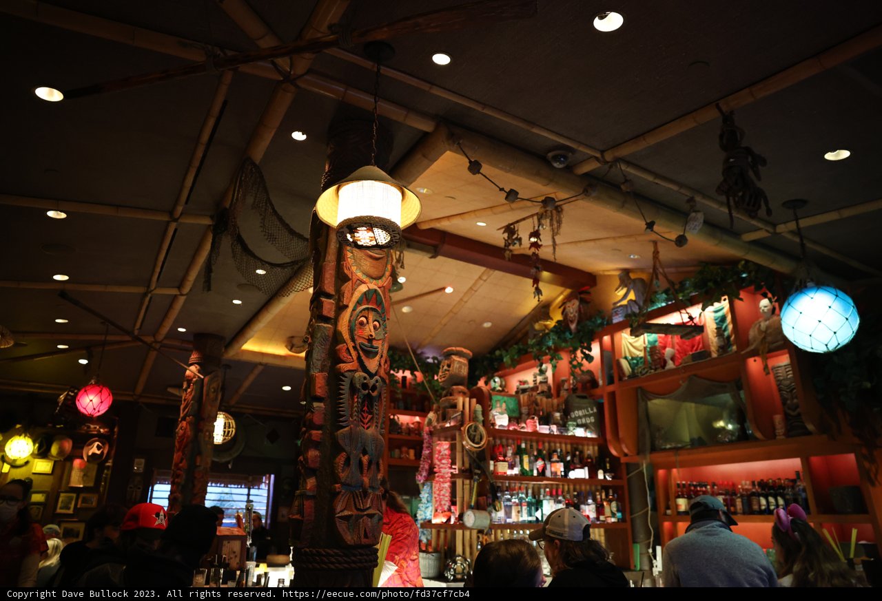 The Lively and Vibrant Bar at Disneyland Hotel