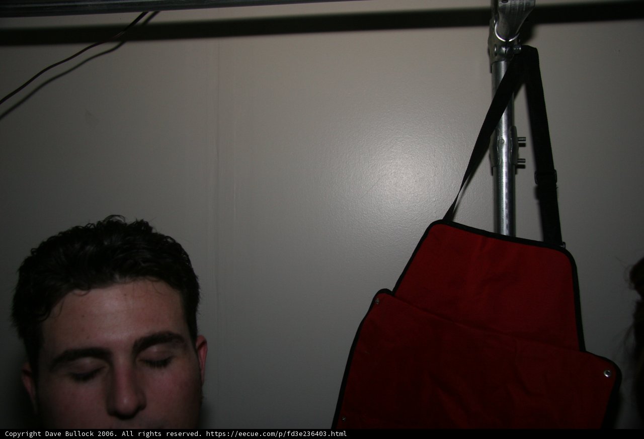 Red Bag Holder