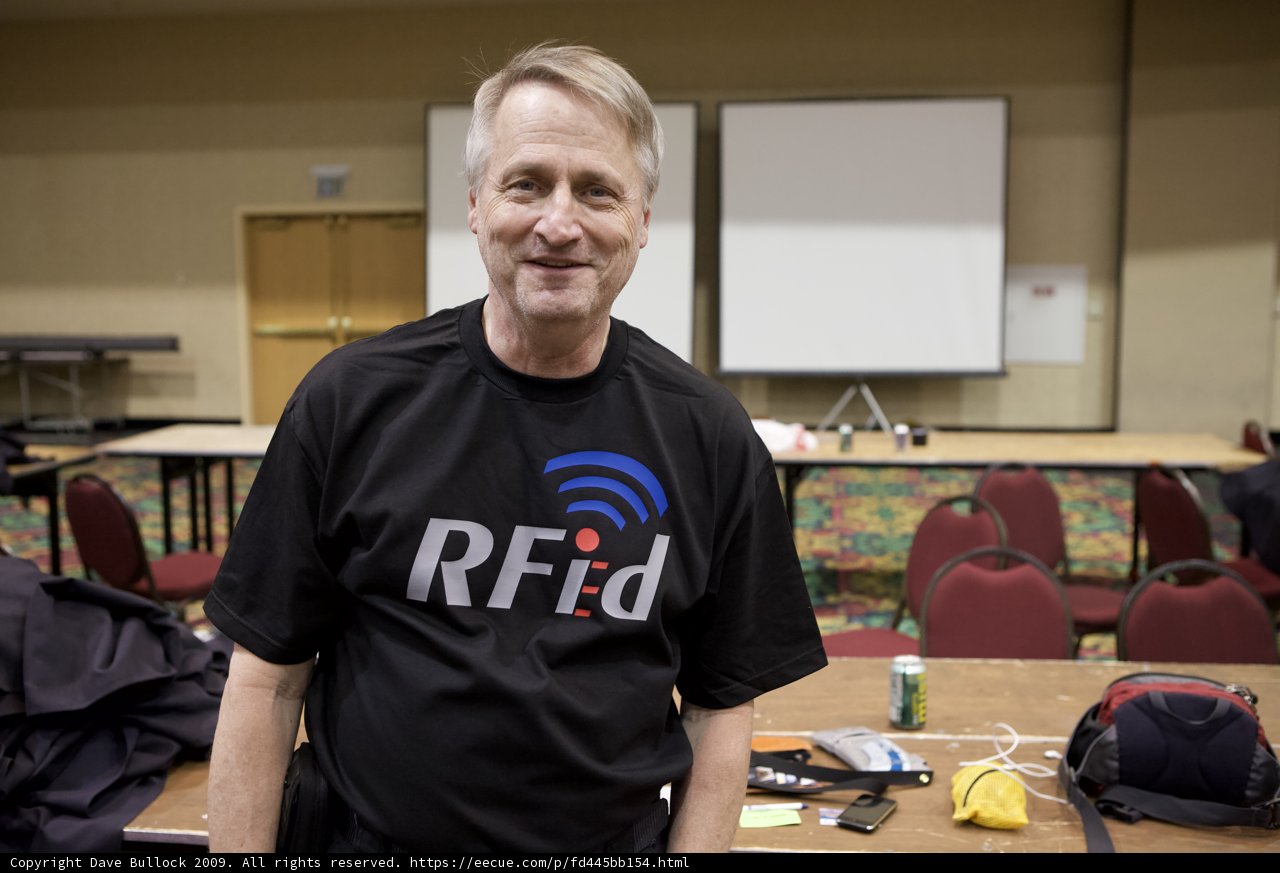 Man in Black Shirt at Defcon 17