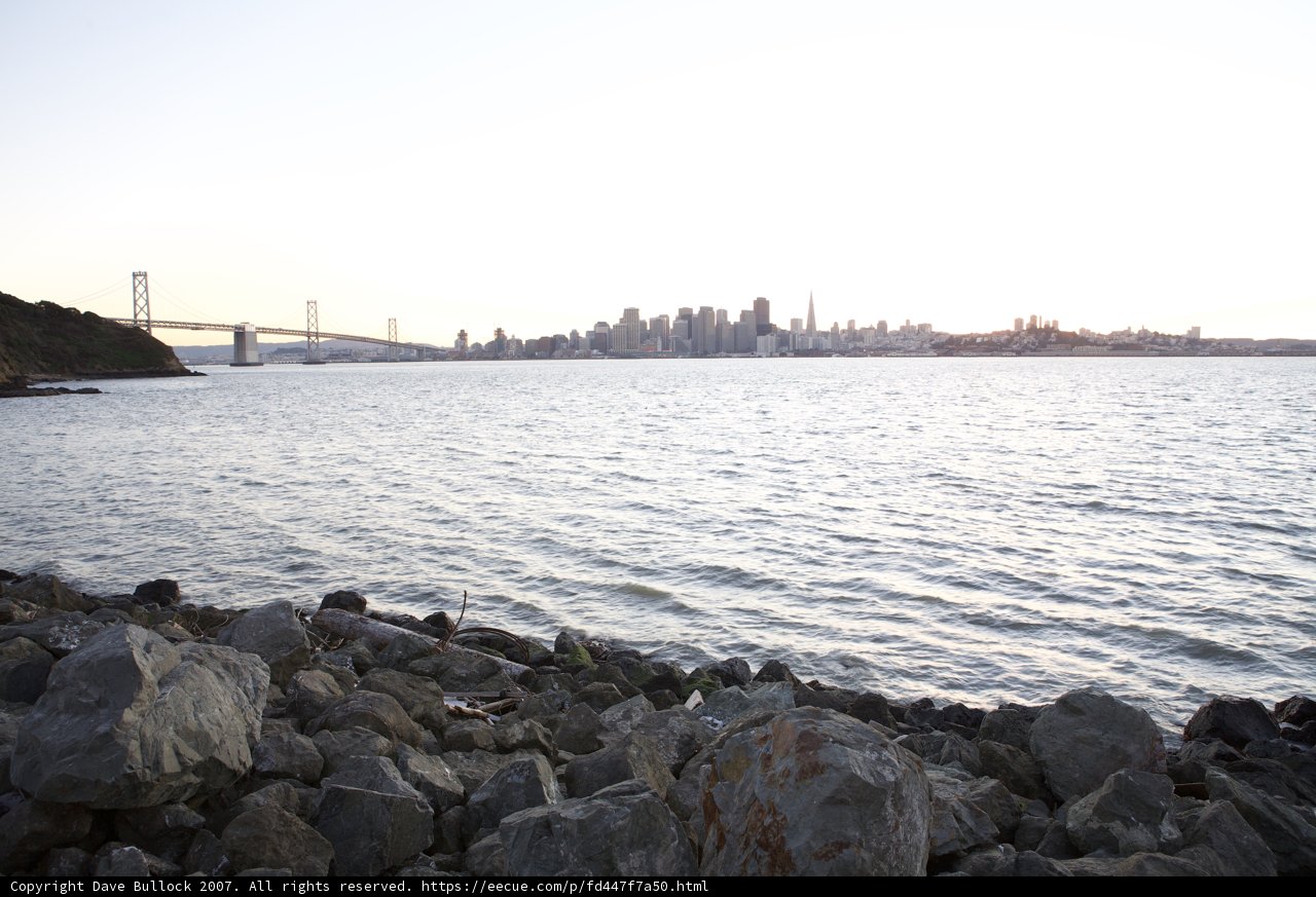 Bay View from Rocky Shoreline