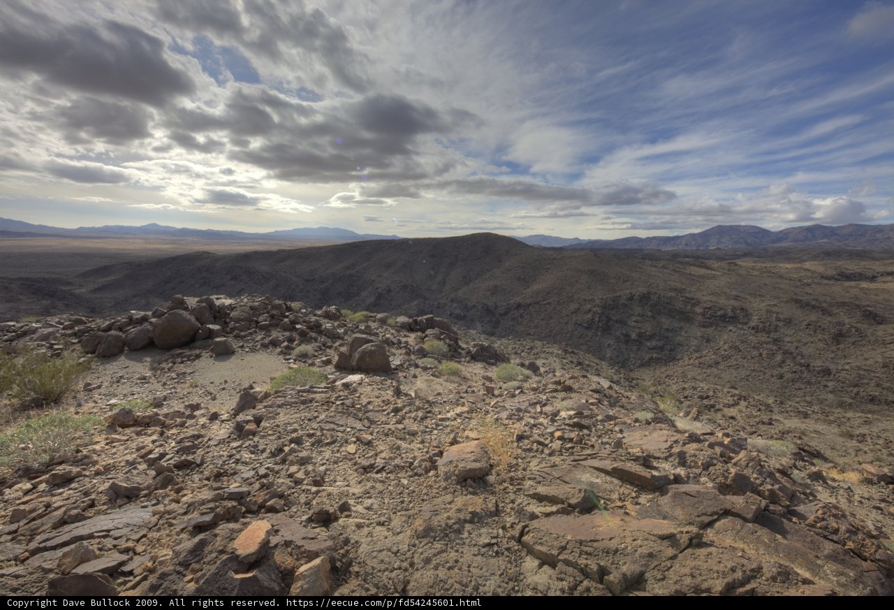 Majestic View of the Joshua Tree Mountains
