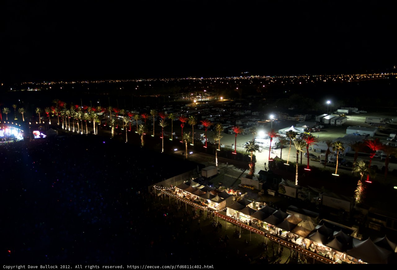 Nighttime View from Above the Urban Metropolis