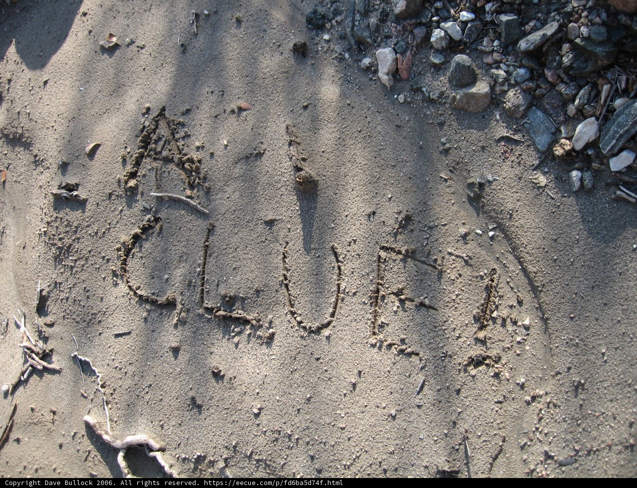 Scribbling in the Soil