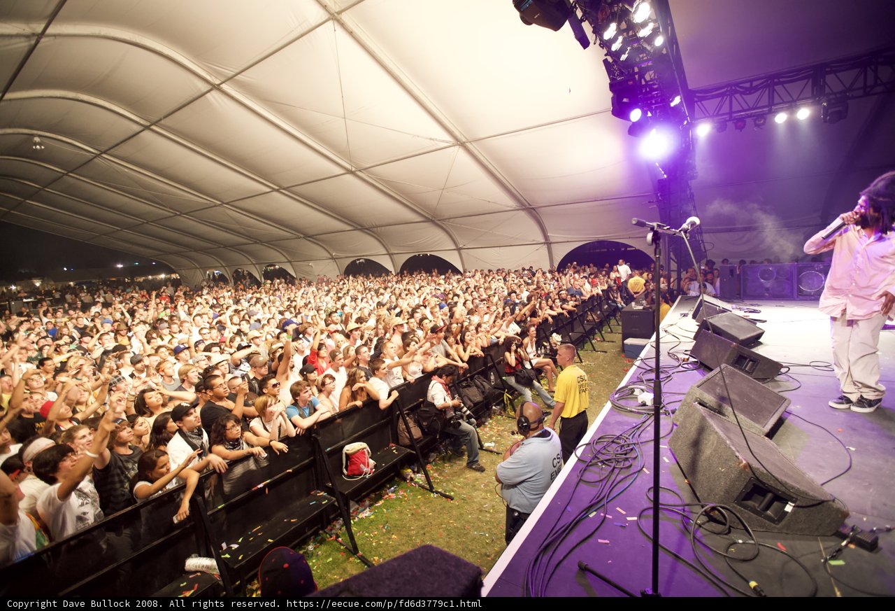 Epic Crowd at Coachella Concert
