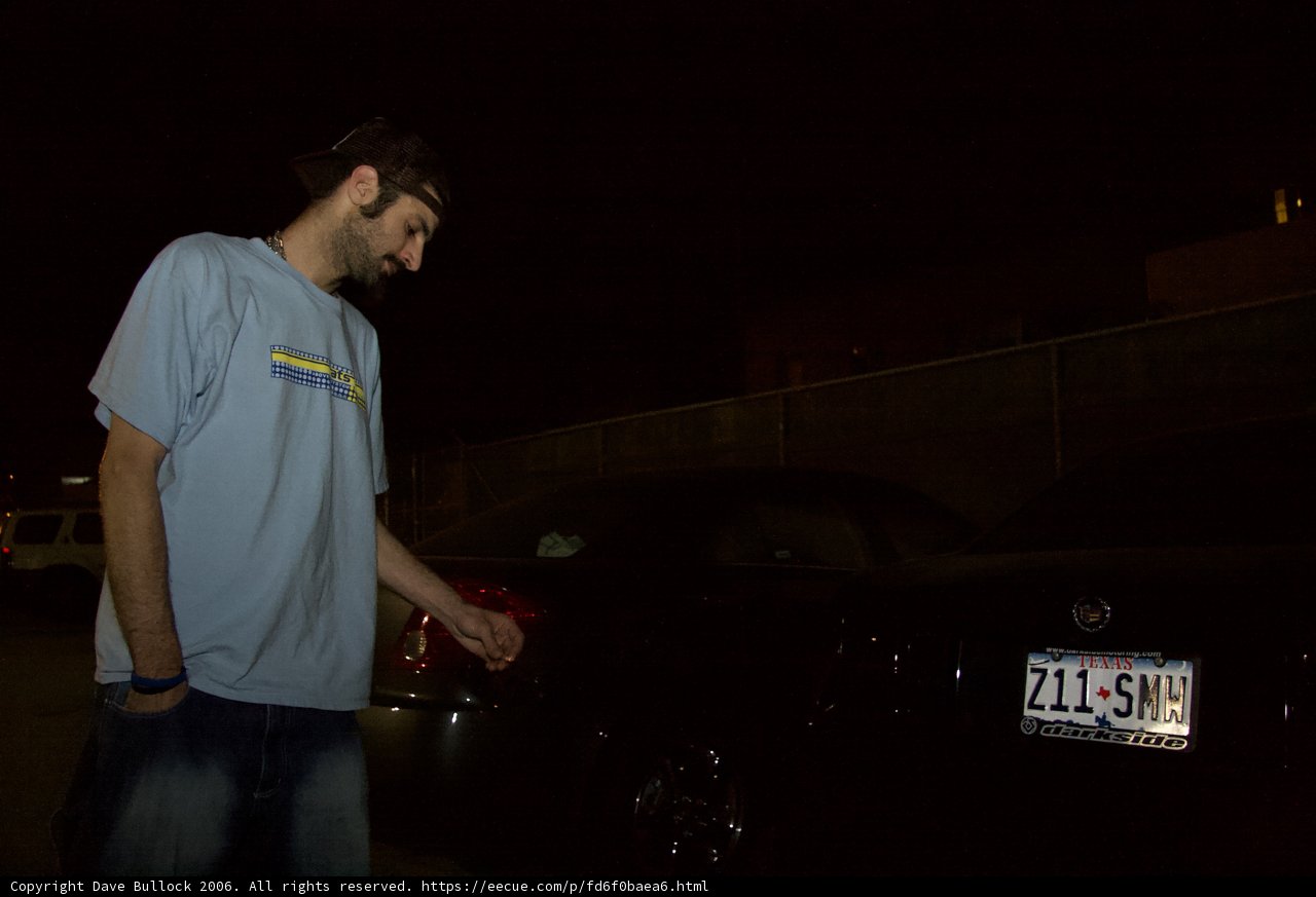 Night Ride in Blue