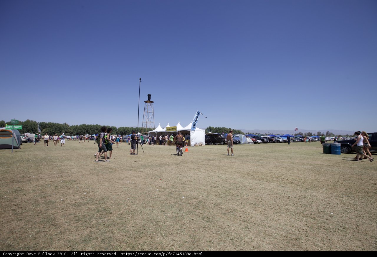 Cochella Airfield Camping