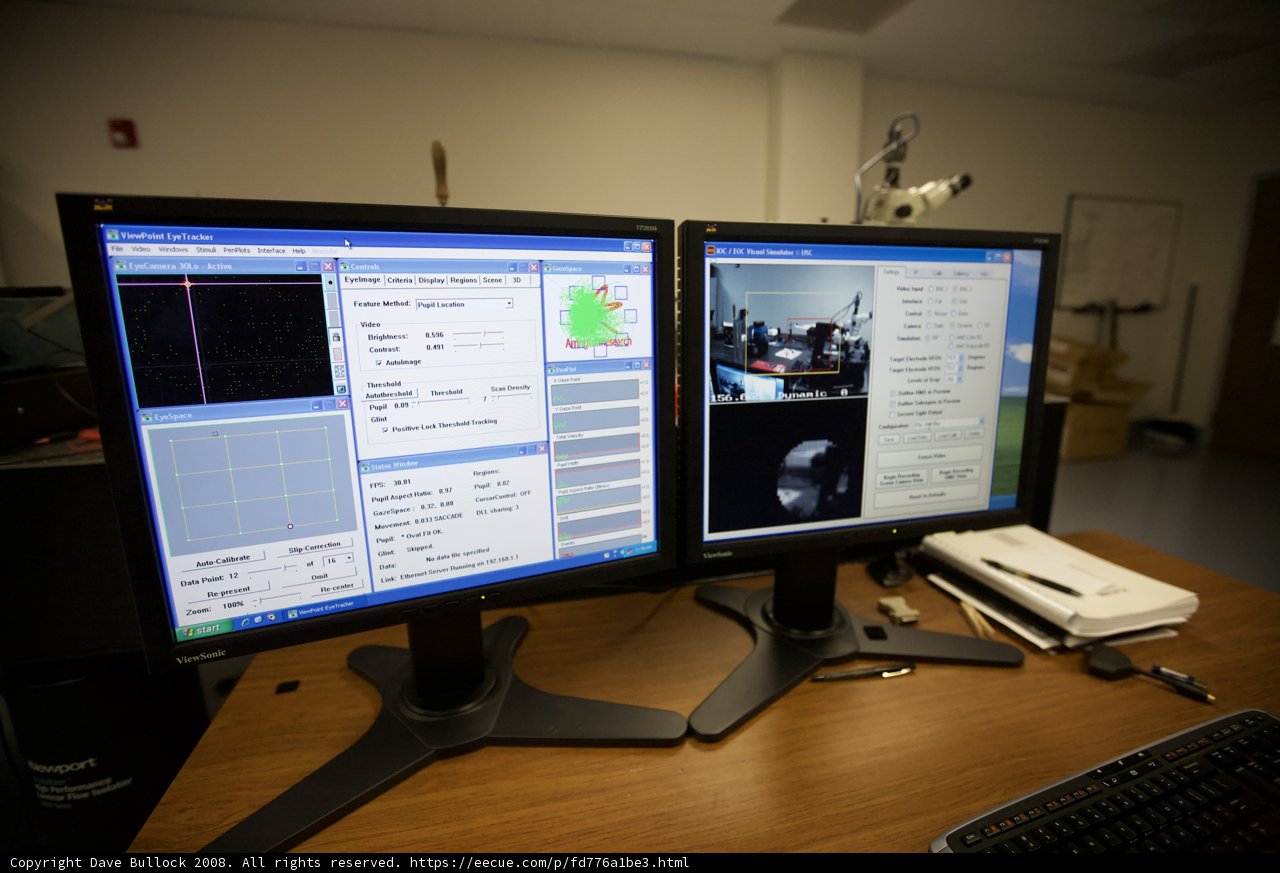 Dual Monitors at the Desk