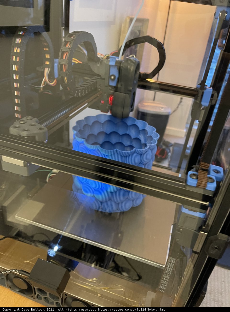 Printing a Blue Cup