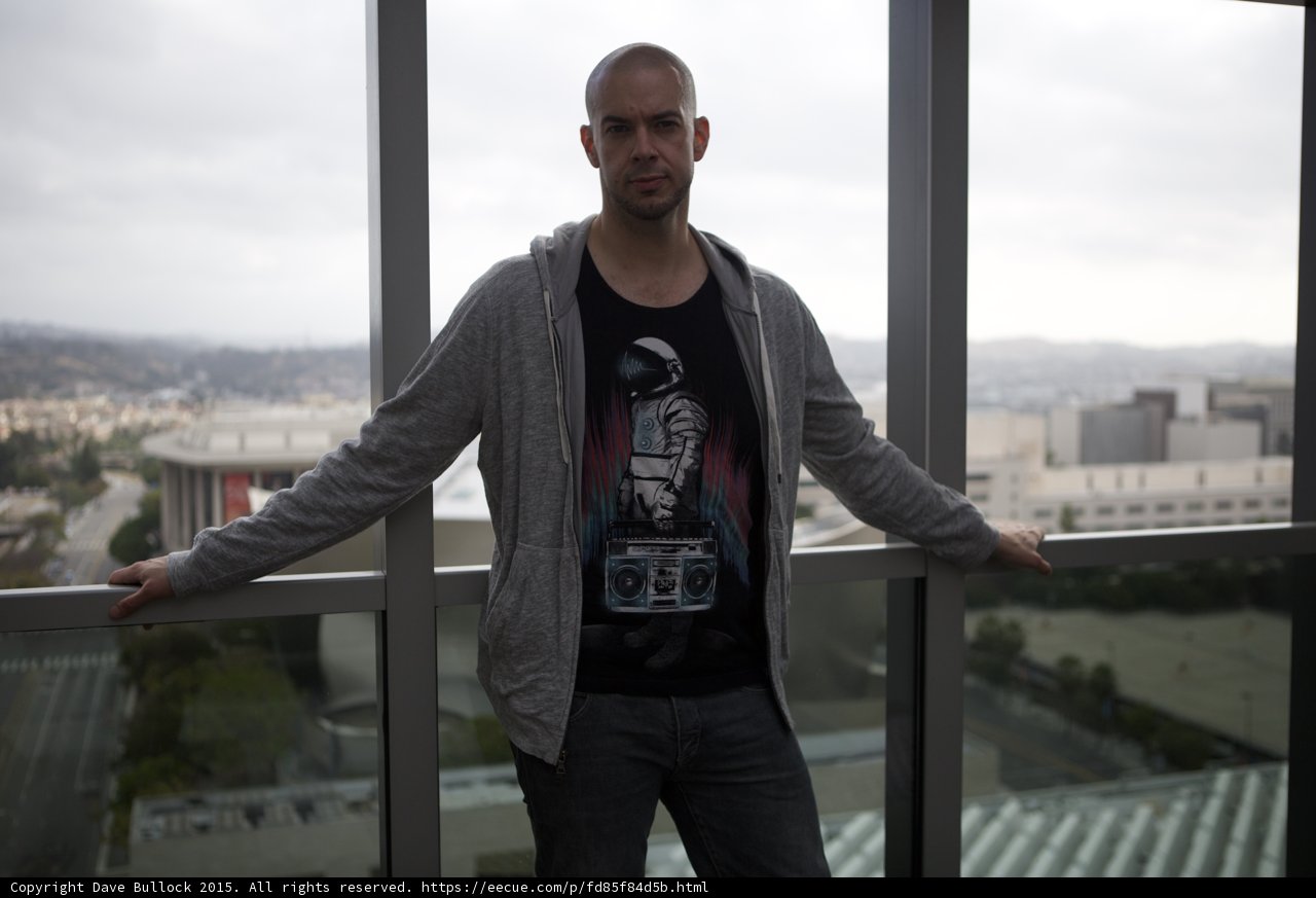 Gray Hoodie Portrait